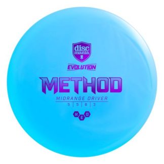 Discmania Evolution Method Blue with Purple stamp