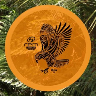 RPM Kea Orange Cosmic plastic with black stamp