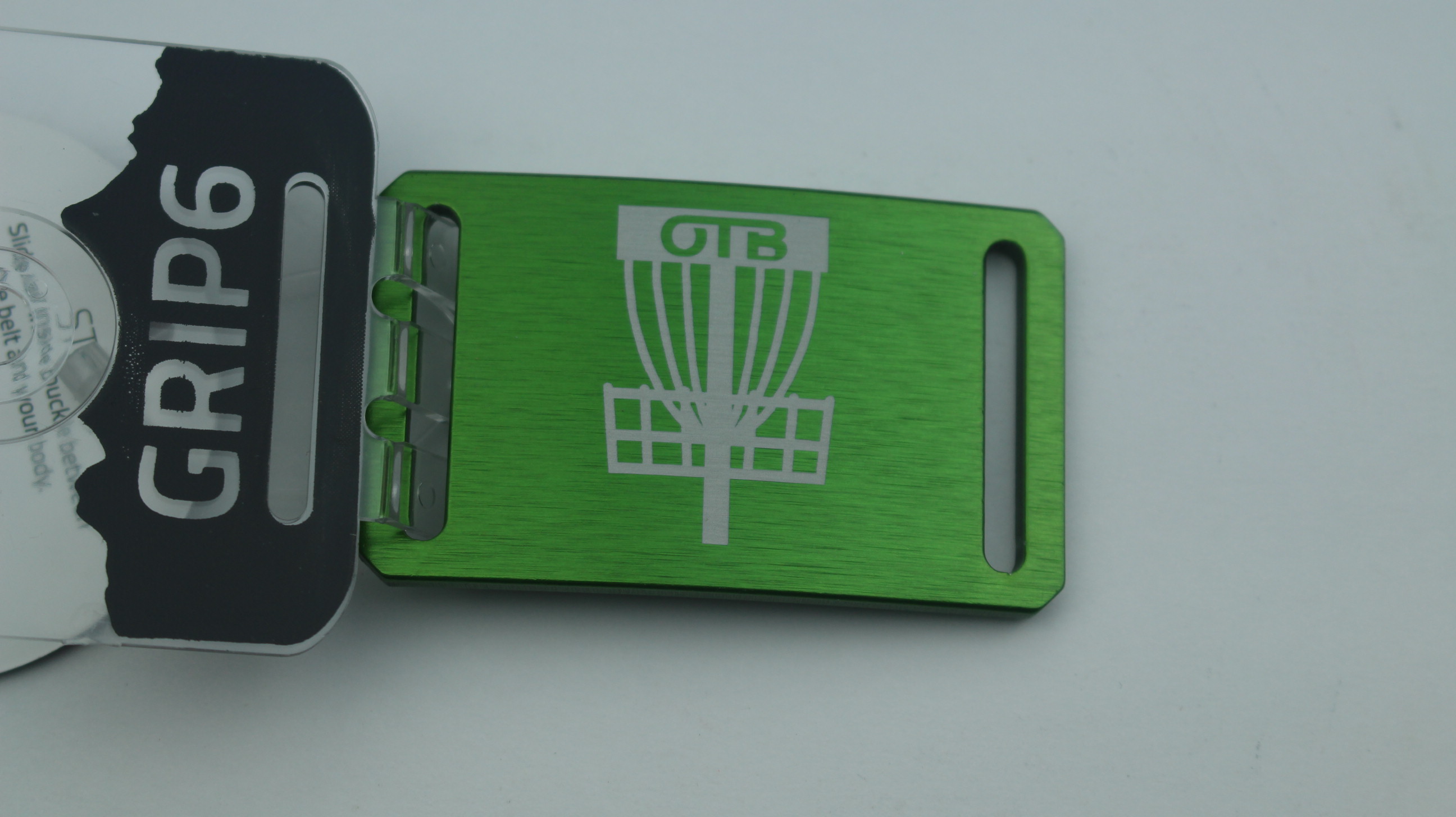 Grip 6 Belt Buckle Only the Best Discs Apparel Buckles