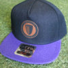 DGA Snapback - Leather Patch - black-purple