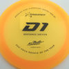 Gannon Buhr 400 D1 - 2022 Signature Series - orange - black - 174g - 173-6g - somewhat-domey - somewhat-stiff