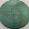 Alexis Mandujano Swirl ESP Scorch - 2022 Tour Series - ghost-mini-dots - 170-172g - 172-7g - somewhat-domey - somewhat-stiff