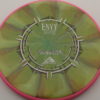 Plasma Envy - swirly - pink - silver - black - 174g - 171-8g - somewhat-flat - somewhat-stiff