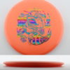 Big Z Buzzz - 2023 Ledgestone Edition - orange - rainbow-fracture - teal - 175-176g - 176-5g - somewhat-flat - somewhat-stiff