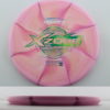 X Swirl Zone - 2024 Ledgestone - flag-bars-faded - blue-green-yellow-fog - 173-175g - 175-9g - pretty-flat - somewhat-gummy