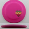 Jeremy Koling DX Alien - Lionheart Cub - pink - rainbow-rasta - 179g - 175-3g - fastback-ridge-up-to-a-flat-top - pretty-stiff