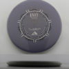 Plasma Envy - purple - swirly - silver - black - 171g - 170-8g - somewhat-flat - somewhat-stiff