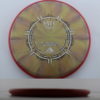 Plasma Envy - swirly - red - silver - black - 170g - 170-2g - somewhat-flat - somewhat-stiff