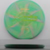 X Swirl Zone - 2024 Ledgestone - green-lines - gold-disco-squares - 173-175g - 175-3g - pretty-flat - pretty-gummy