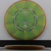 Plasma Envy - swirly - yellow-orange - silver - black - 170g - 170-6g - neutral - somewhat-stiff