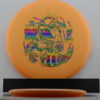 Big Z Buzzz - 2023 Ledgestone Edition - orange - rainbow-fracture - green - 173-175g - 176-g - somewhat-flat - somewhat-stiff