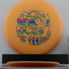 Big Z Buzzz - 2023 Ledgestone Edition - orange - rainbow-fracture - green - 173-175g - 174-4g - somewhat-flat - somewhat-stiff