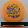 Big Z Buzzz - 2023 Ledgestone Edition - orange - rainbow-fracture - green - 173-175g - 175-4g - somewhat-flat - somewhat-stiff