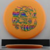 Big Z Buzzz - 2023 Ledgestone Edition - orange - rainbow-fracture - green - 173-175g - 175-4g - somewhat-flat - somewhat-stiff