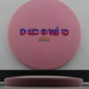 2026 Deuces Wild DX Color Glow Polecat - pink - rainbow-lines - 175g - 174-1g - somewhat-domey - pretty-stiff