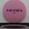2026 Deuces Wild DX Color Glow Polecat - pink - rainbow-lines - 175g - 173-8g - somewhat-domey - pretty-stiff