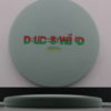 2026 Deuces Wild DX Color Glow Polecat - blue - rainbow-rasta - 175g - 173-6g - somewhat-domey - pretty-stiff