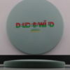 2026 Deuces Wild DX Color Glow Polecat - blue - rainbow-rasta - 175g - 173-5g - somewhat-domey - pretty-stiff