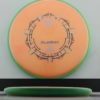 Plasma Envy - orange - blue-green - silver - black - 174g - 174-0g - somewhat-flat - somewhat-stiff