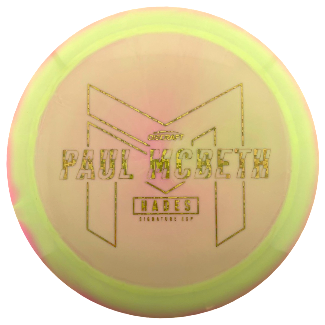 Lightweight Paul McBeth ESP Hades - Discraft Discs - Lightweigh Driver