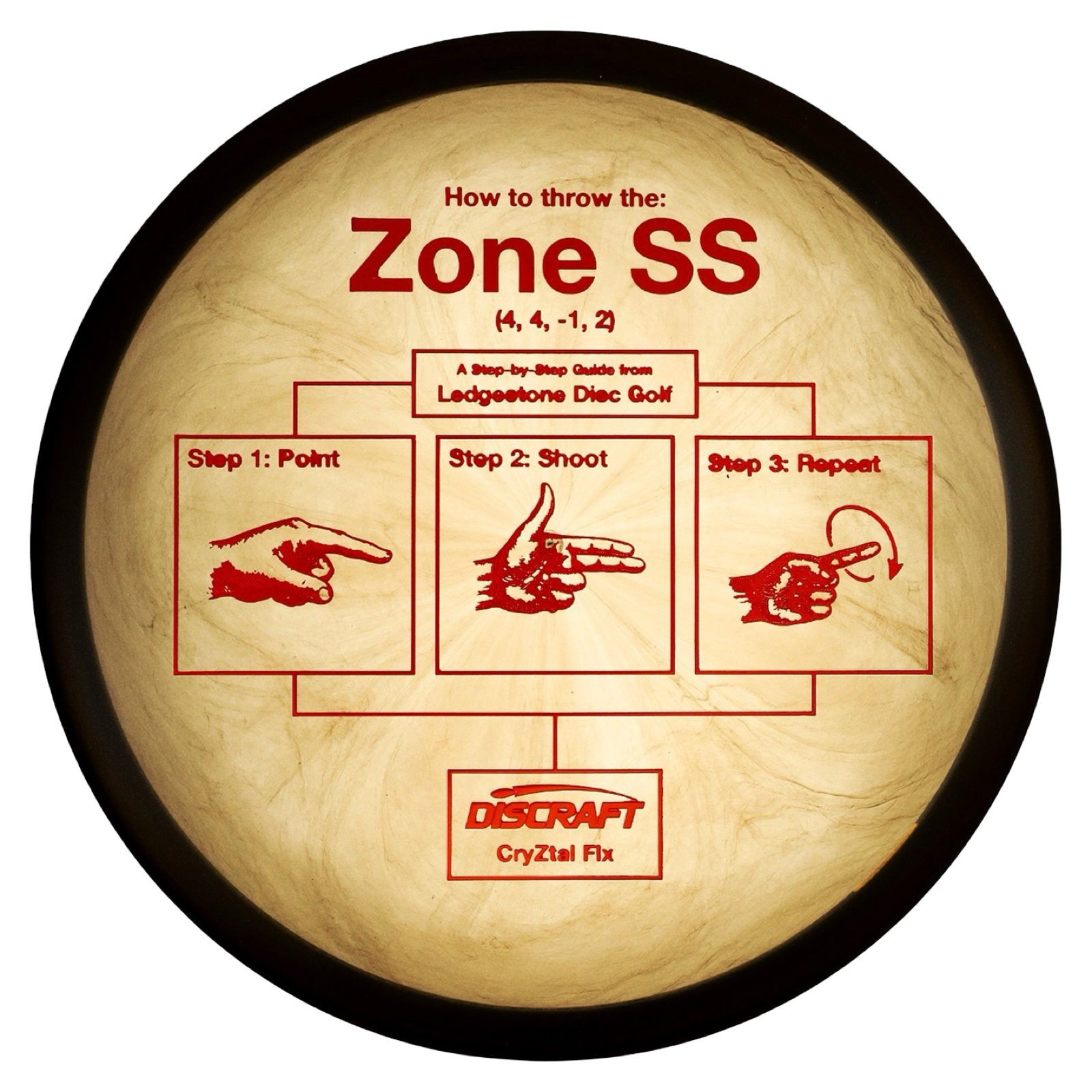 CryZtal FLX Zone SS - Ledgestone Edition - Approach Disc